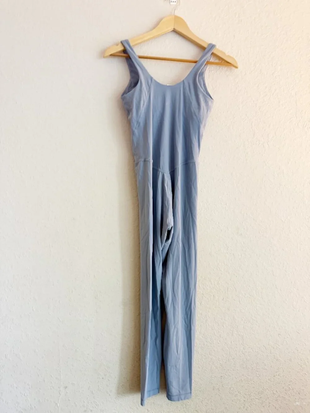 Lululemon Blue Align Bodysuit Jumpsuit Full Length Size 4